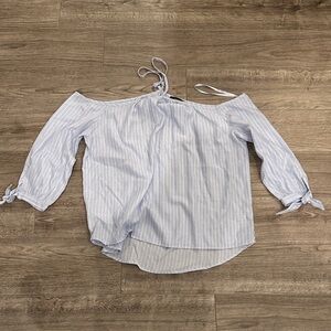 Baby blue women’s top